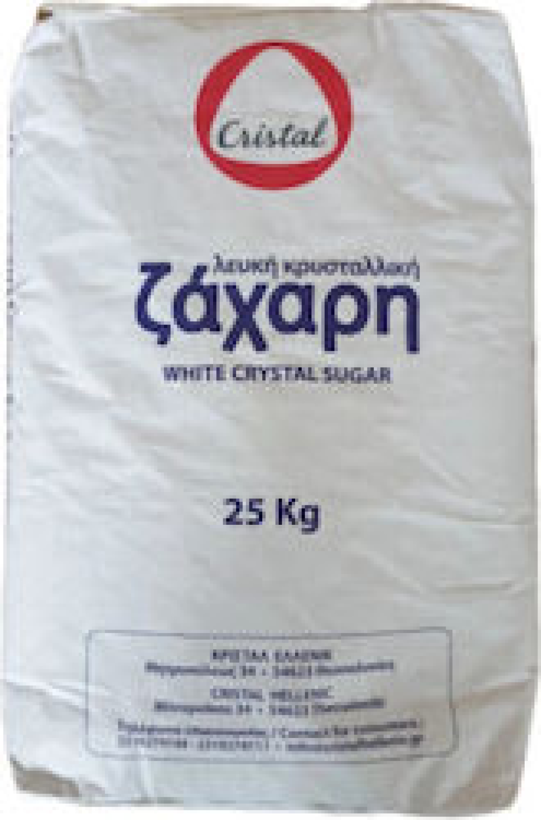 Ζάχαρη Λευκή Κρυσταλλική Εισαγωγής CRISTAL 25kg