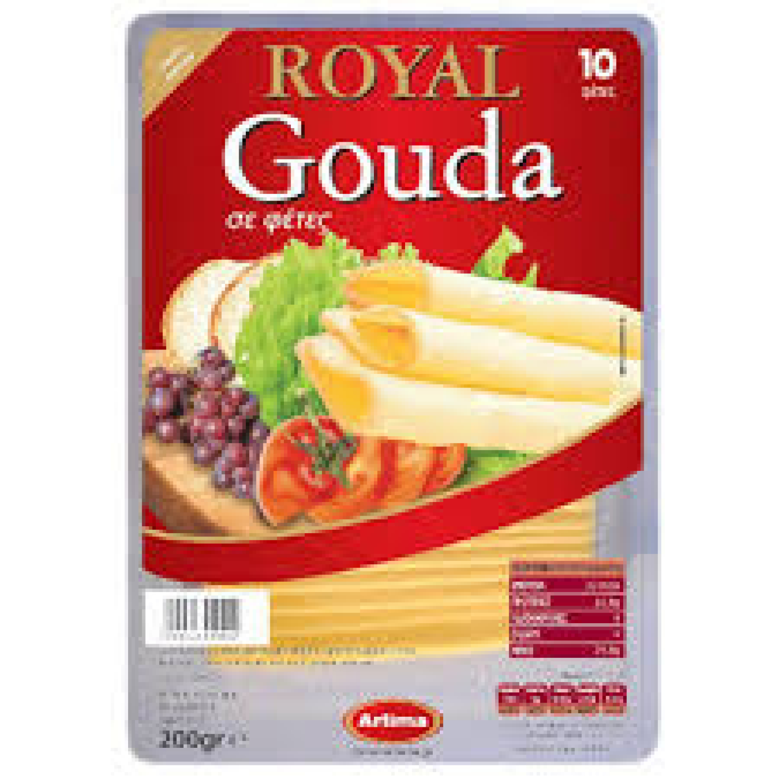 Γκούντα σε Φέτες ROYAL 200gr