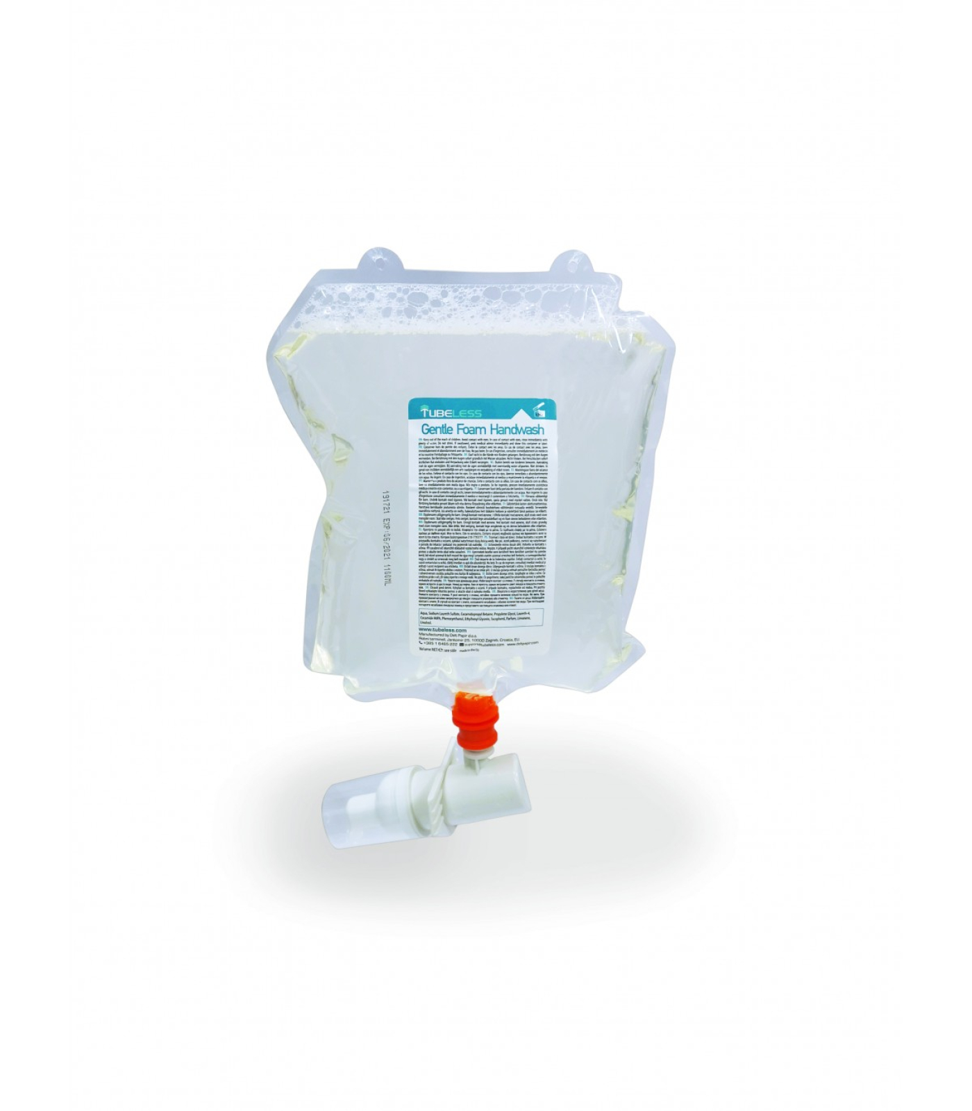 Σαπούνι Αφρού TUBELESS 1,1lt