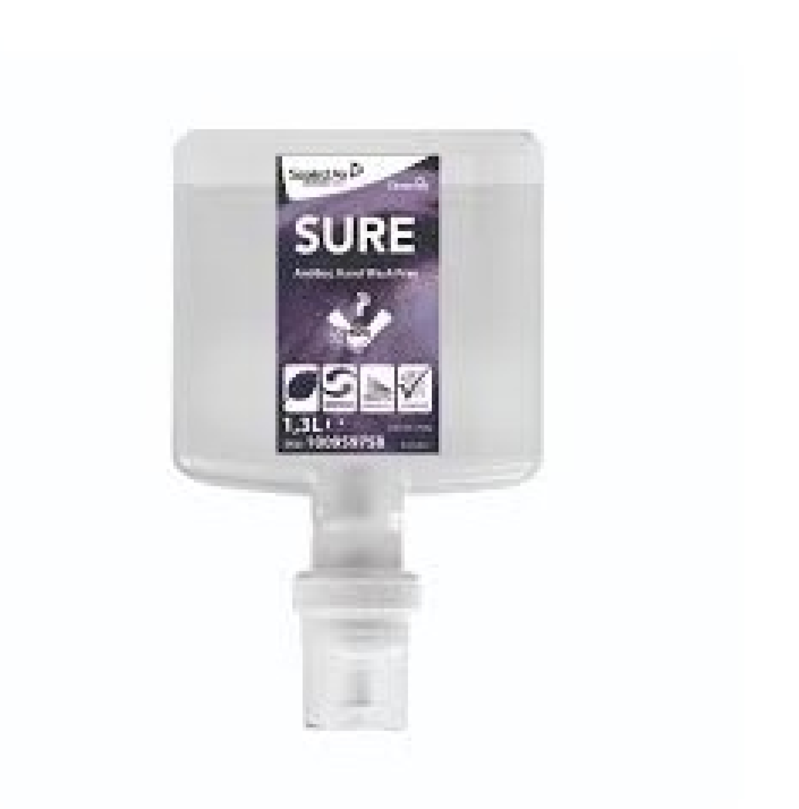 Αντιβακτηριδιακό Κρεμοσάπουνο SURE 1.3lt