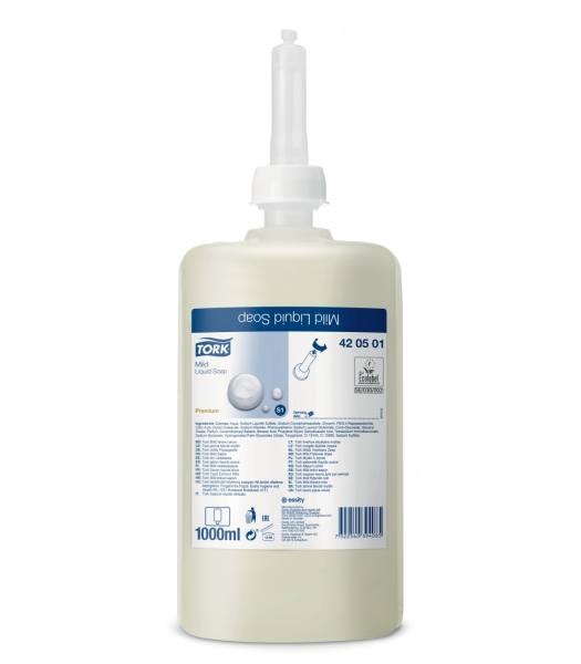Σαπούνι Χεριών Υγρό  Mild TORK 1lt
