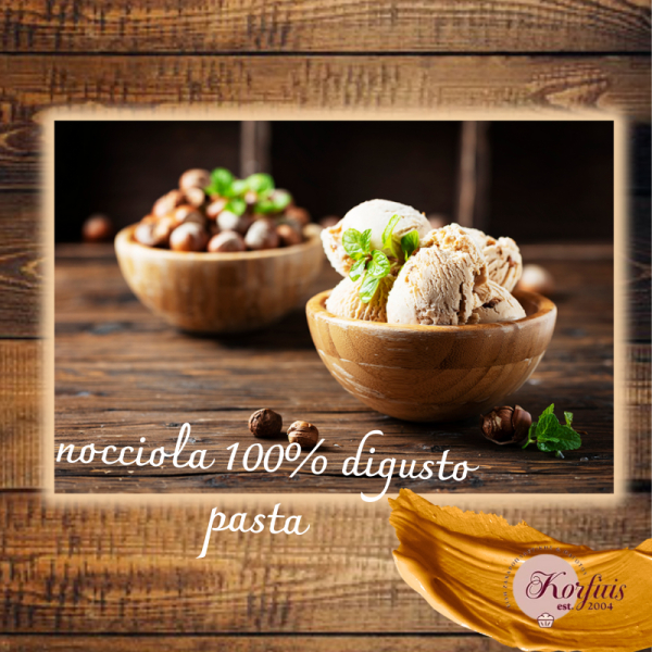 Γεύση Παγωτού Φουντούκι Nocciola 100% Digusto OLYMPIC FOODS 3kg