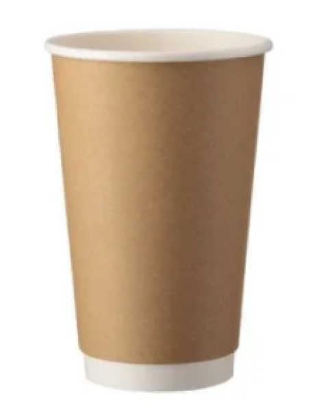Ποτήρι Διπλότοιχο Kraft 16oz TANI 25τεμ