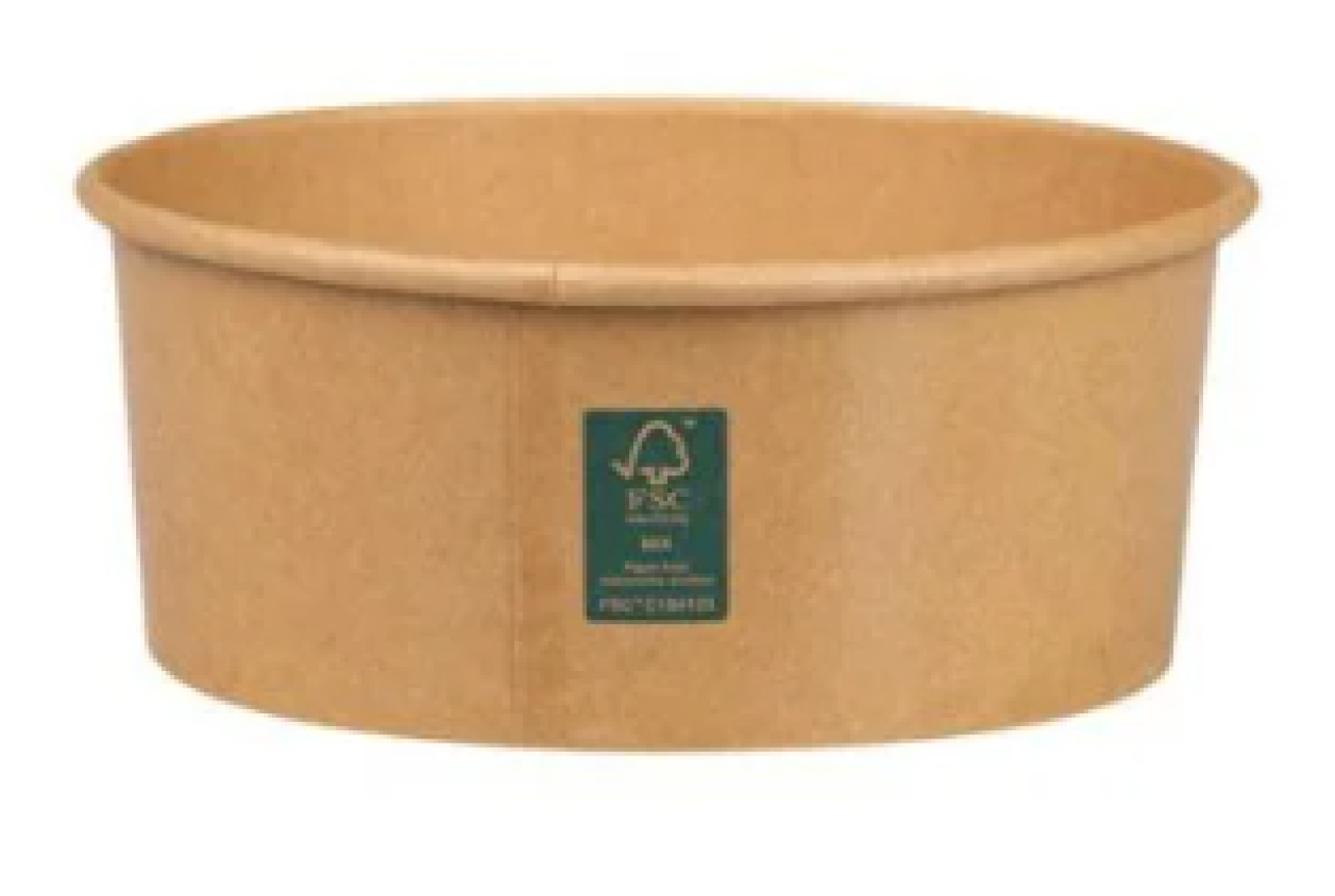 Σκεύος Φαγητού Στρογγυλό Kraft Διπλό PE 1100 ml TANI (50τεμ)