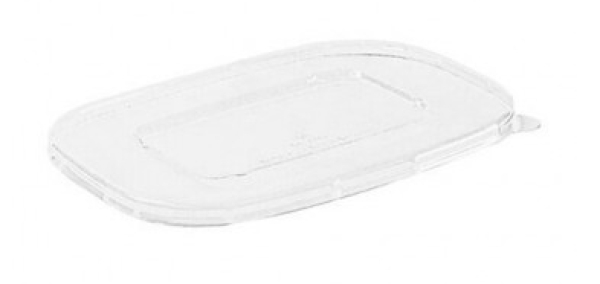 Καπάκι Ορθογώνιο για Σκεύη Pet 650/750/1000ml CLEAN C 50τμχ