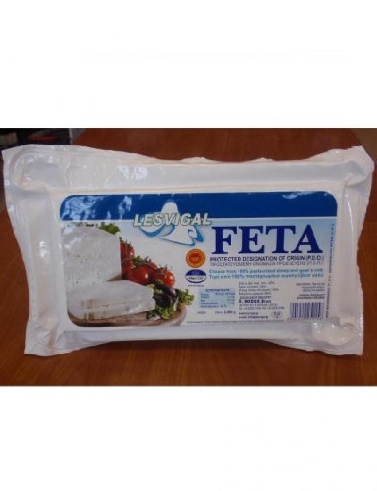 Φέτα ΠΟΠ σε  Vacuum ΛΕΣΒΙΓΑΛ 400gr