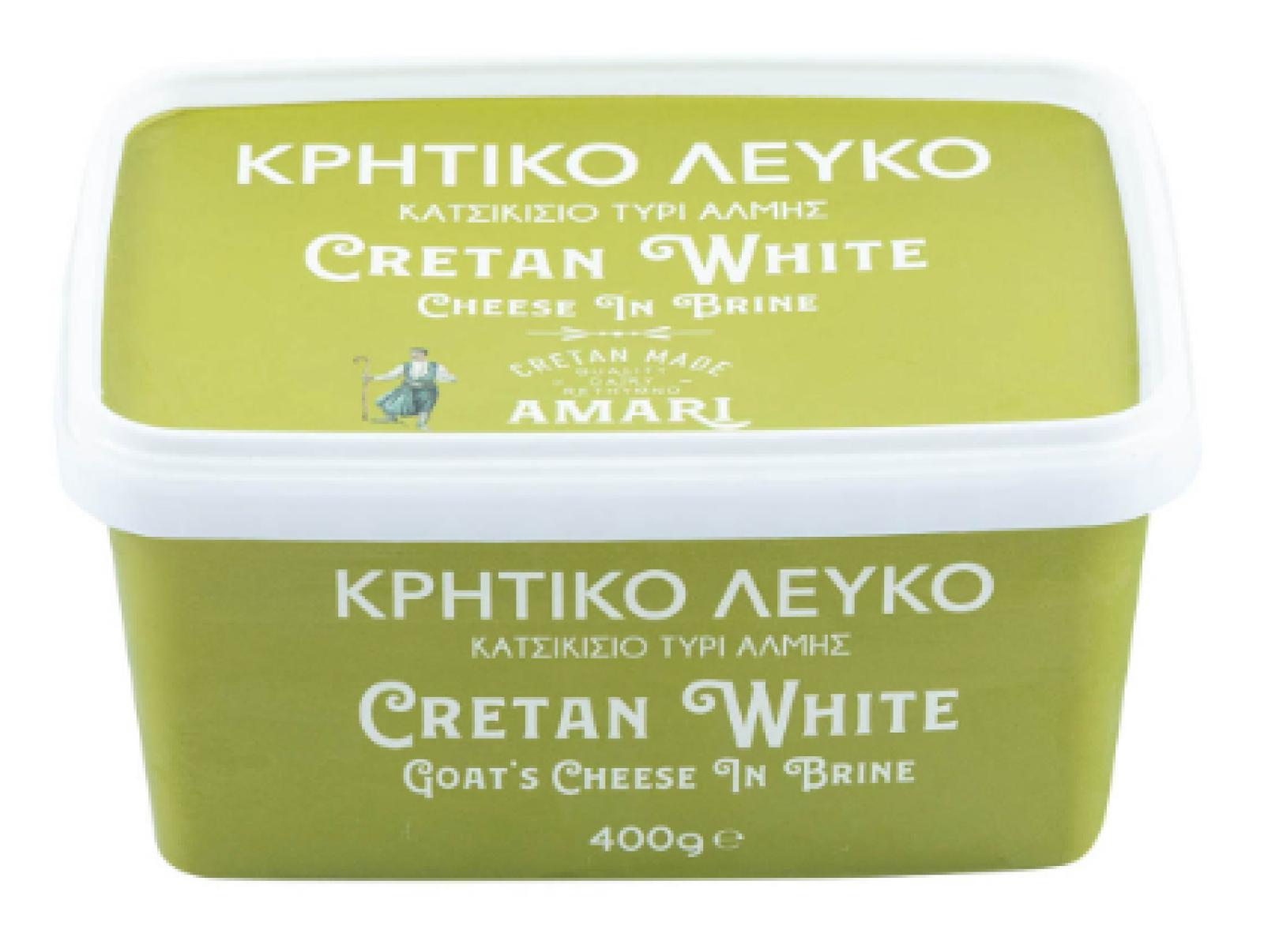 Κατσικίσιο Λευκό Τυρί σε Άλμη ΑΜΑΡΙ 400gr