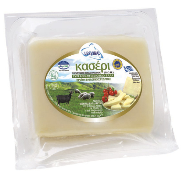 Κασέρι ΠΟΠ σε Vacuum ΛΕΣΒΙΓΑΛ 350gr