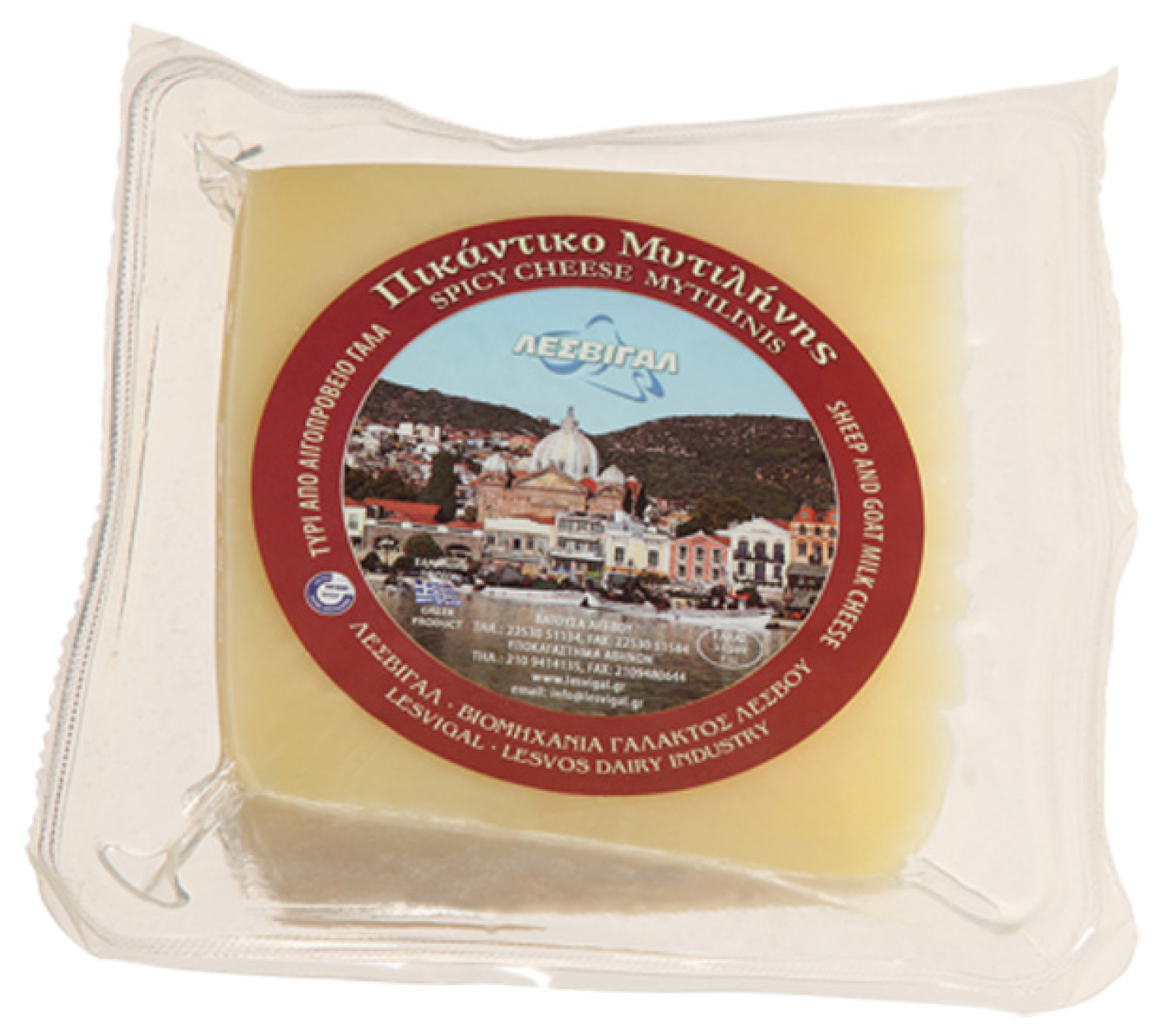 Τυρί Πικάντικο σε Vacuum  ΛΕΣΒΙΓΑΛ 350gr
