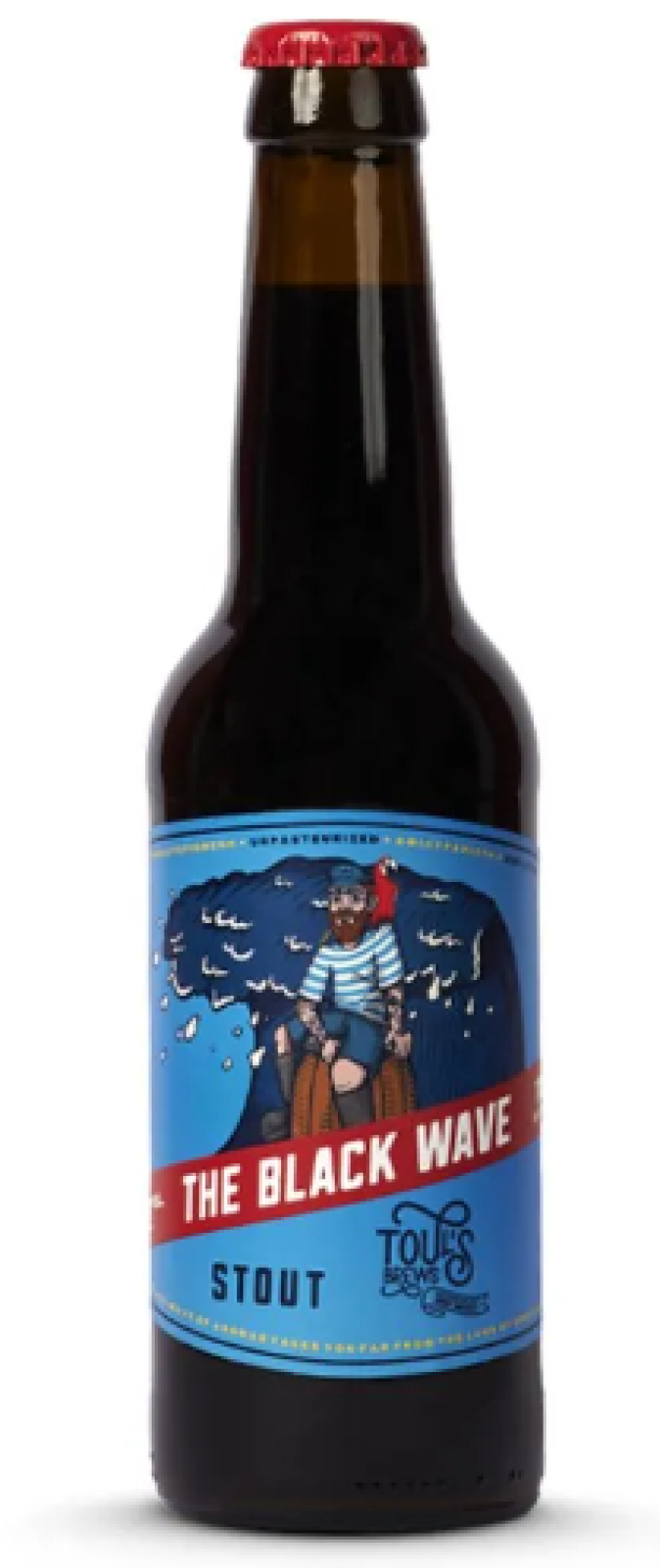 Μπύρα  The Black Wave Stout TOUL'S BREWS 330ml