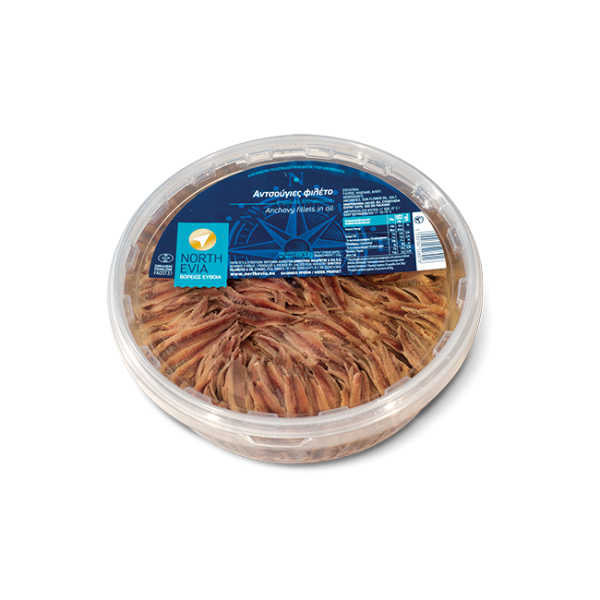 Αντζούγια Φιλέτο NORTH EVIA 150gr