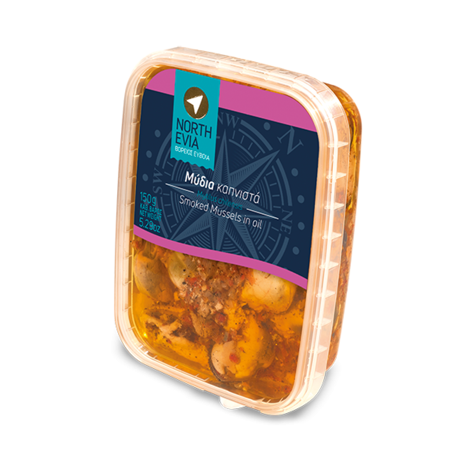 Μύδια Καπνιστά NORTH EVIA 1,8kg