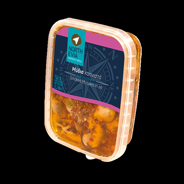 Μύδια Καπνιστά NORTH EVIA 150gr