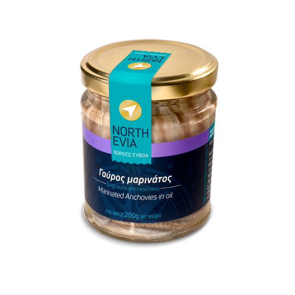 Γαύρος Μαρινάτος NORTH EVIA 200gr