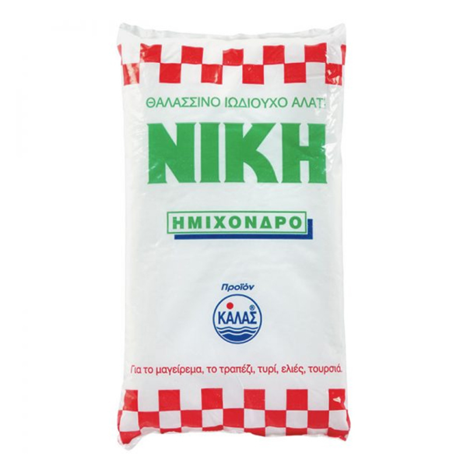 Αλάτι Ημίχονδρο ΝΙΚΗ 1kg