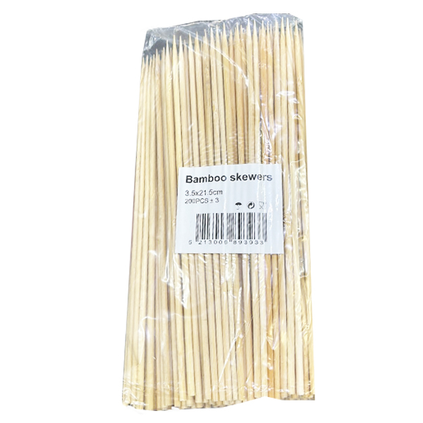 Ξυλάκια Ψιλά για Σουβλάκια OEM 200τμχ