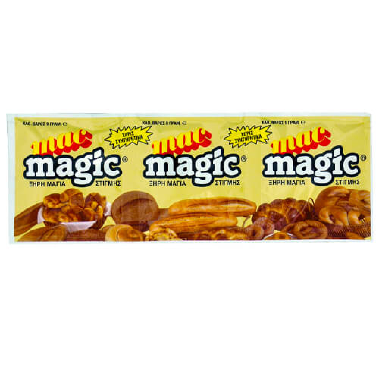 Ξηρή μαγιά MAC MAGIG 3x9gr