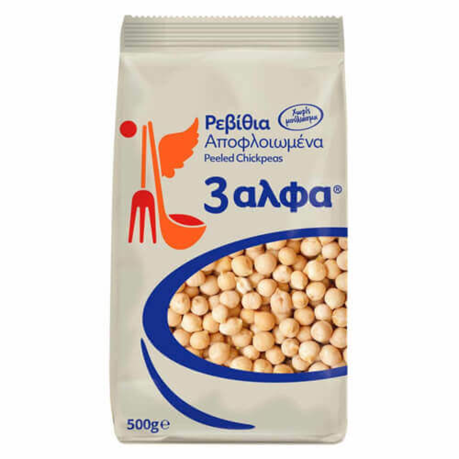 Ρεβίθια αποφλοιωμένα 3Α 500gr