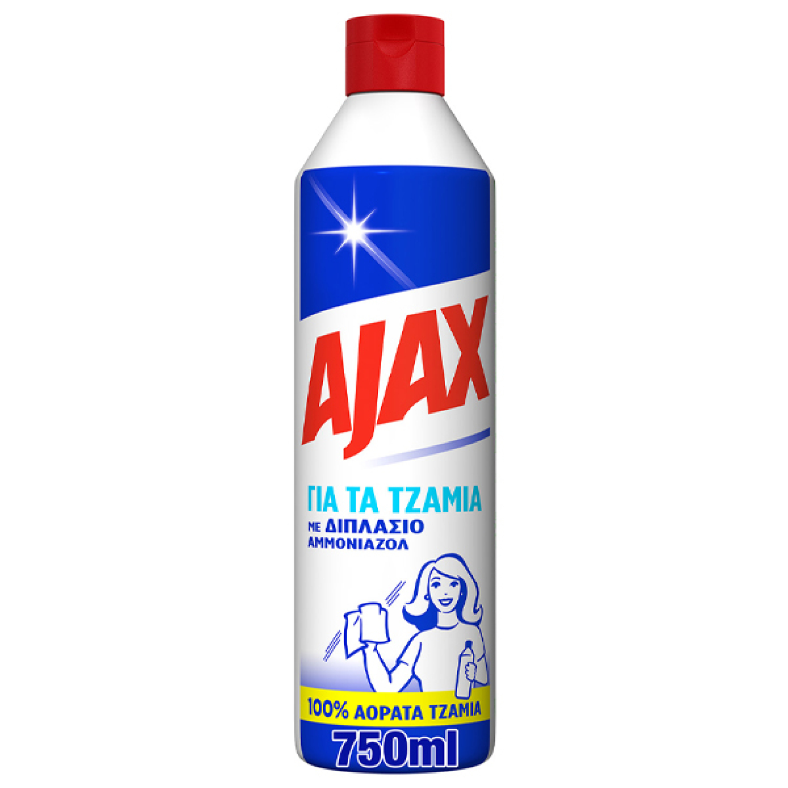 Καθαριστικό τζαμιών AJAX 750ml