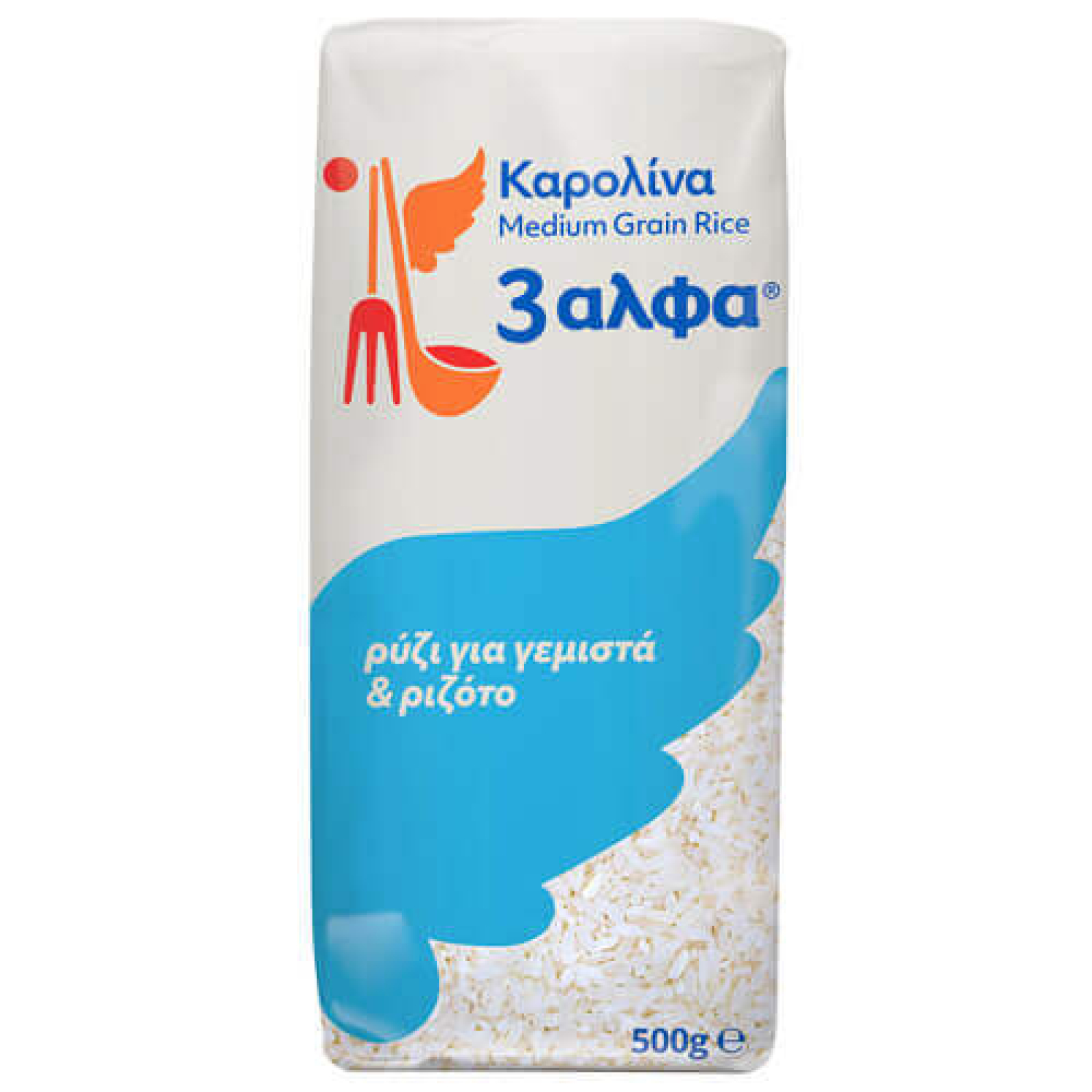 Ρύζι Καρολίνα 3Α 500gr