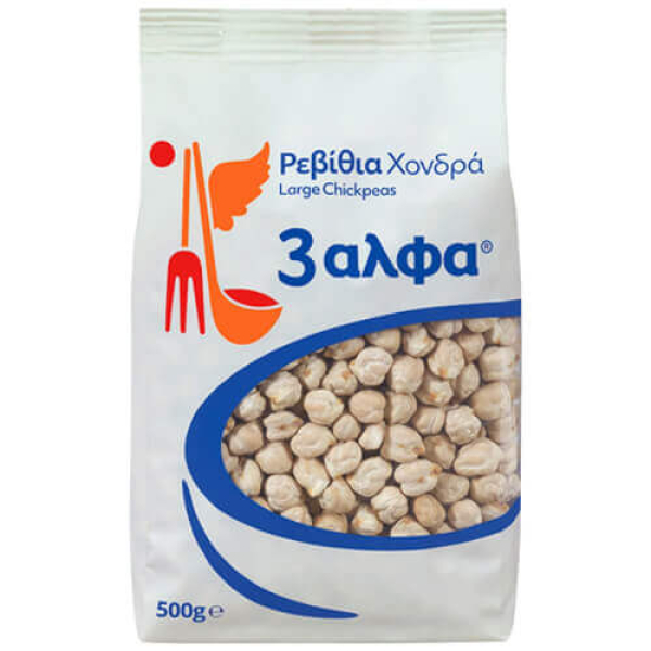Ρεβίθια χονδρά 3Α 500gr