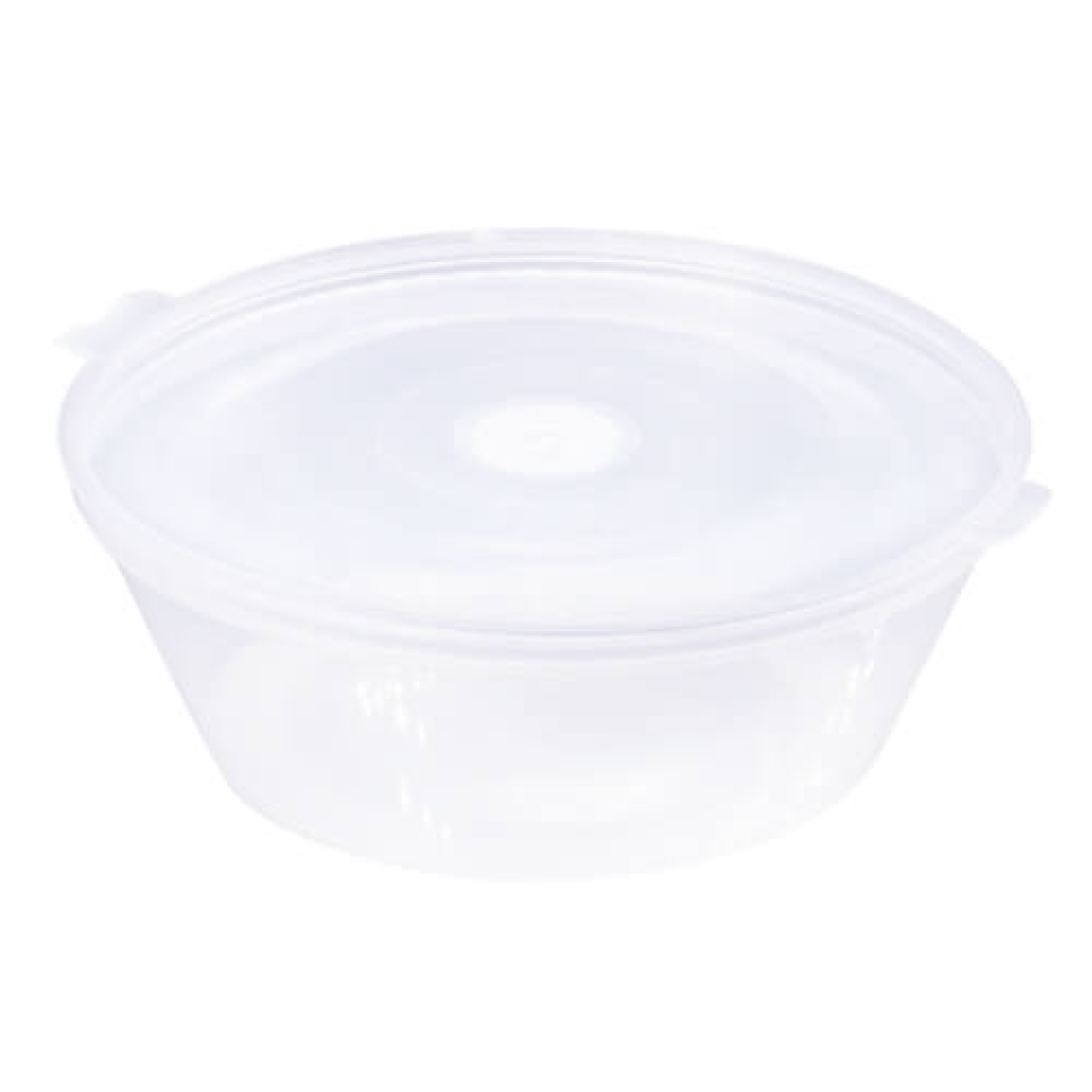 Σωσάκι διαφανές με καπάκι LUX PLAST 50τμχ