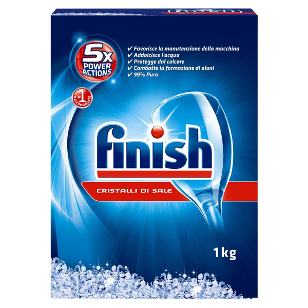 Αλάτι πλυντιρίου πιάτων FINISH 1kg