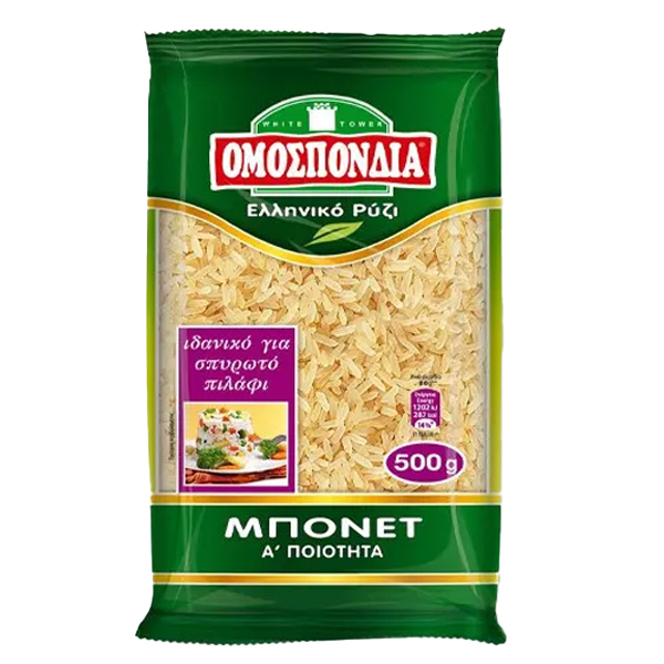 Ρύζι Μπονέτ ΟΜΟΣΠΟΝΔΙΑ 500gr