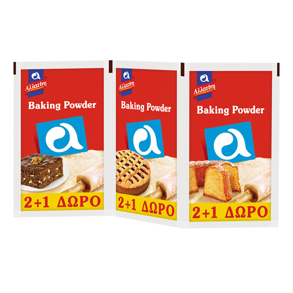 Μπέικιν Πάουντερ ΑΛΛΑΤΙΝΗ 3x20gr