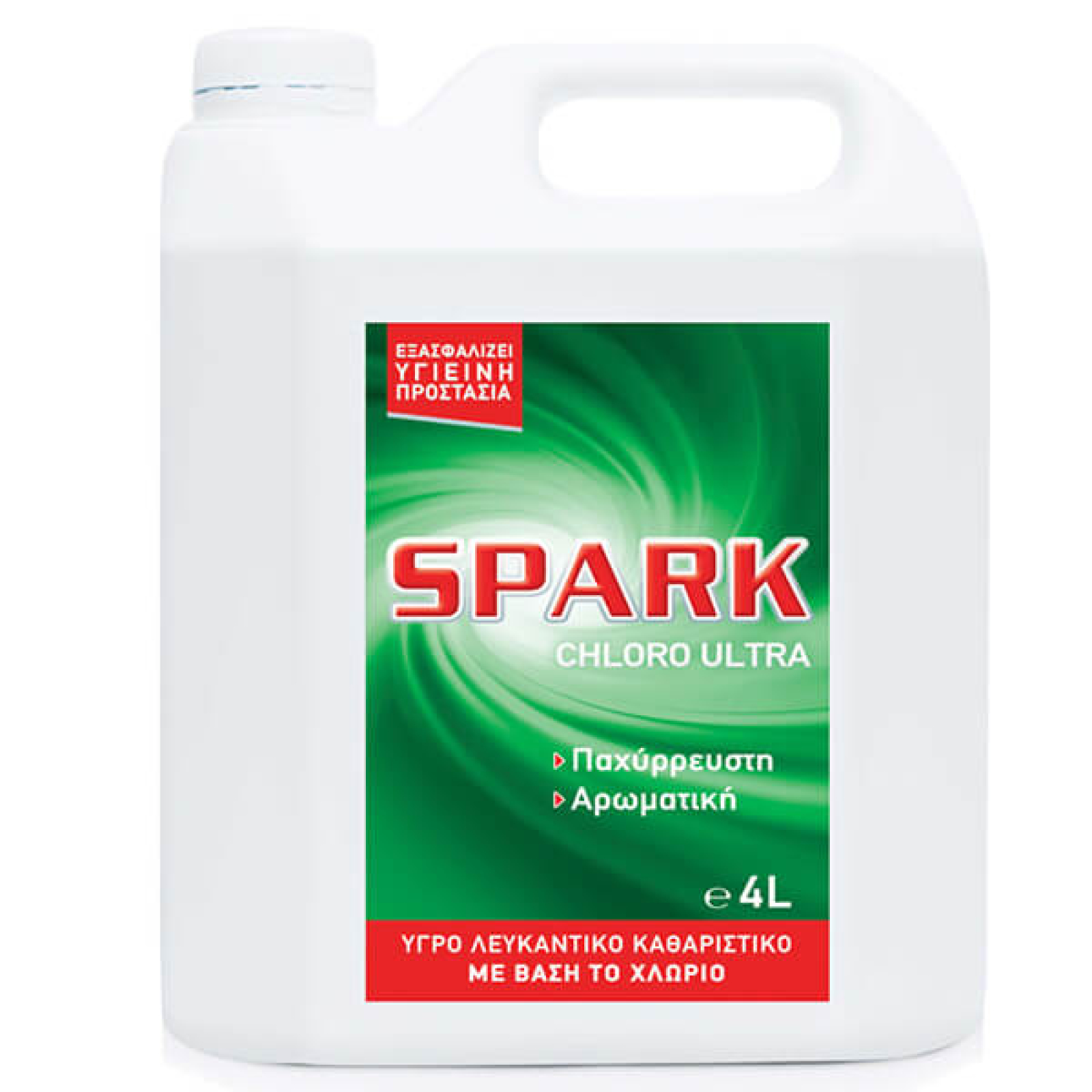 Χλωρίνη λευκή SPARK 4lt