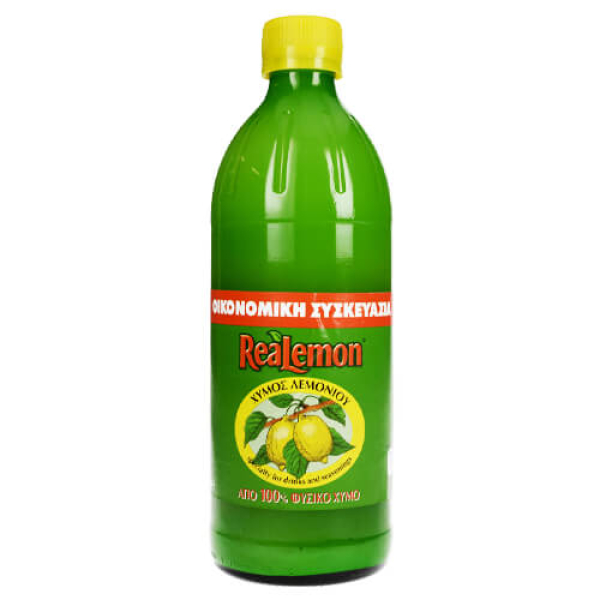 Φυσικός Χυμός Λεμονιού REALEMON 500ml