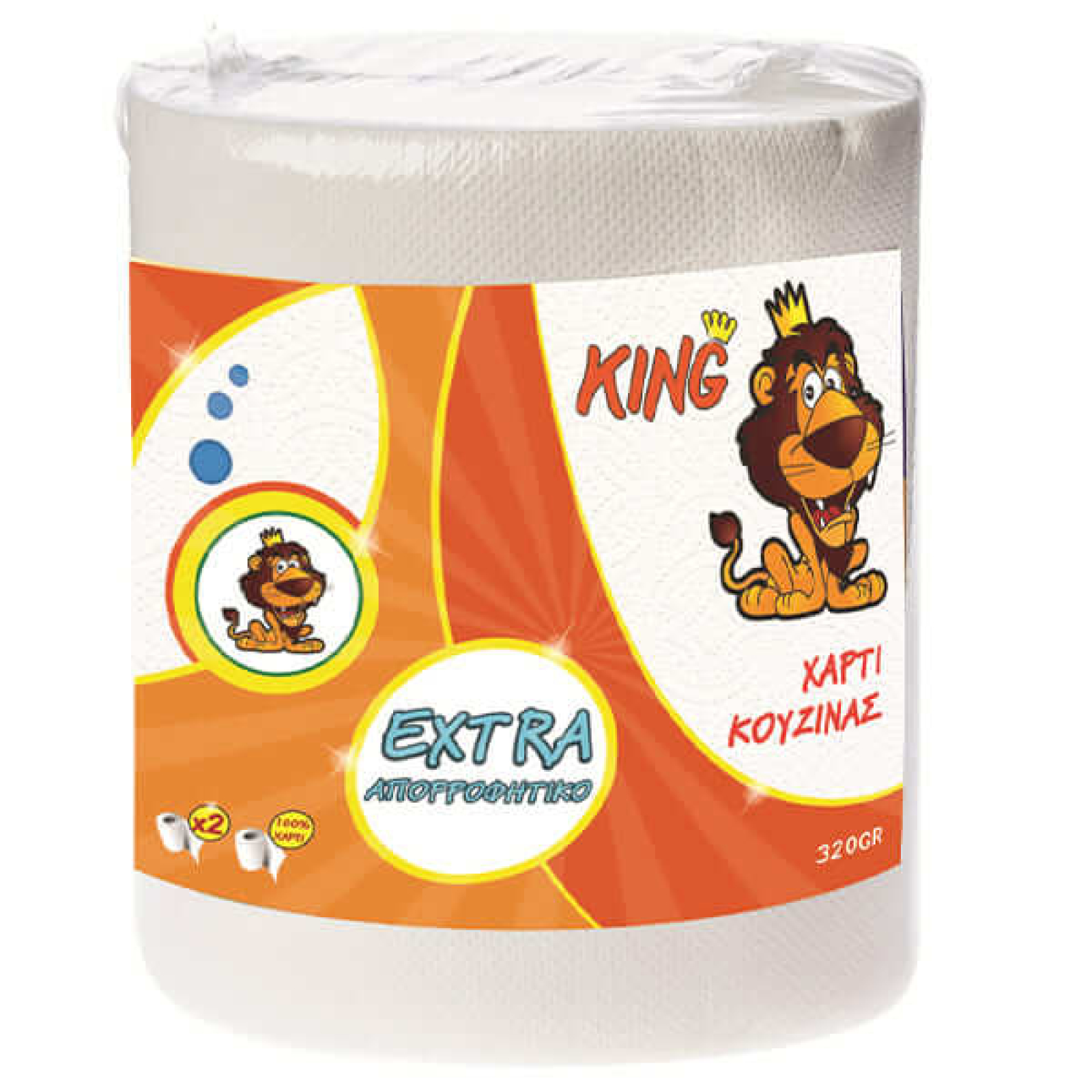 Χαρτί Κουζίνας KING 320gr