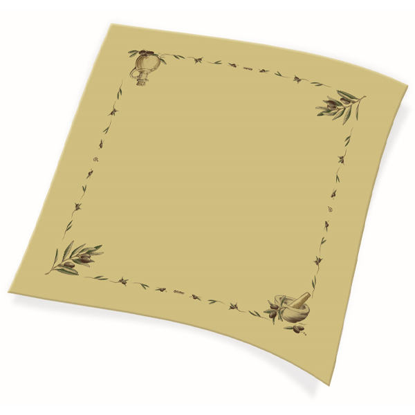 Τραπεζομάντηλο λαδόκολλα/ελιά 100x100cm ENDLESS 150τμχ