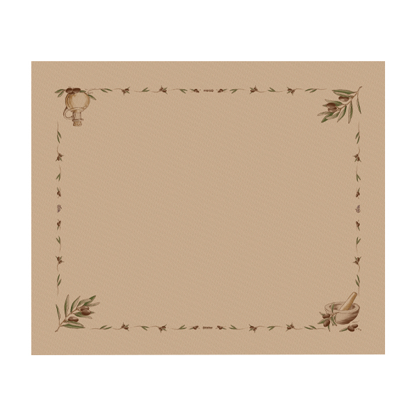 Τραπεζομάντηλο λαδόκολλα/ελιά 100x130cm ENDLESS 110τμχ