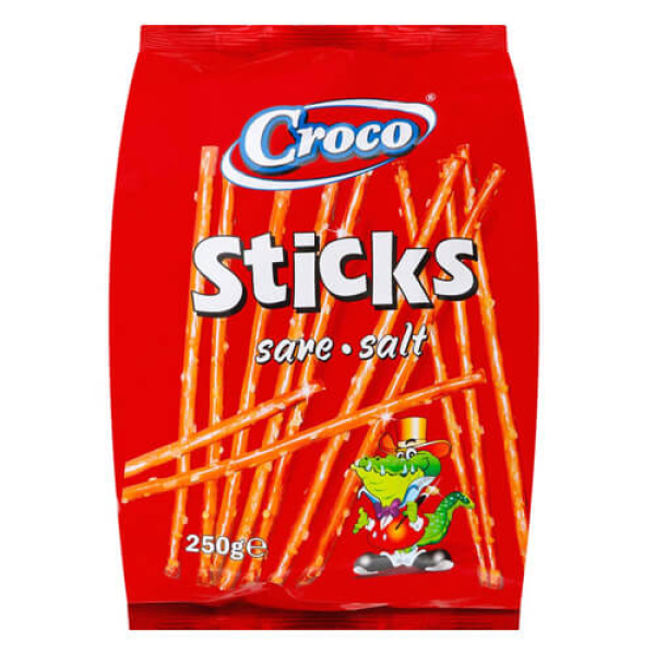 Σνακ Αλμυρά Στικς CROCO 250gr