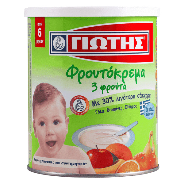 Φρουτόκρεμα με 3 Φρούτα ΓΙΩΤΗΣ 300gr