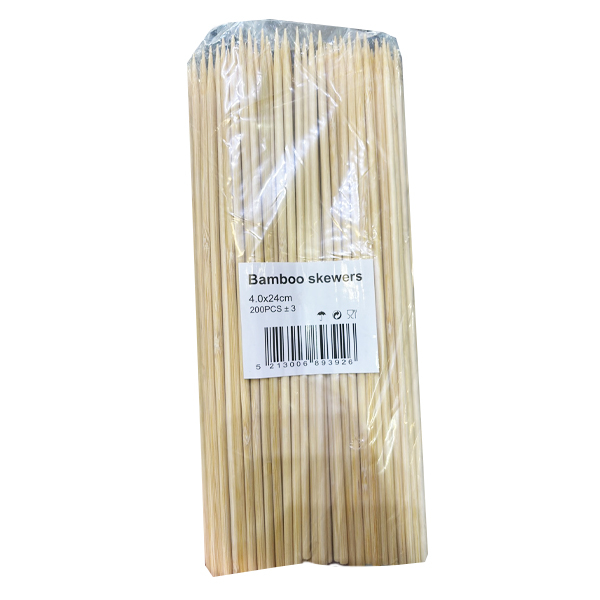 Ξυλάκια Χονδρά για Σουβλάκια 200τμχ