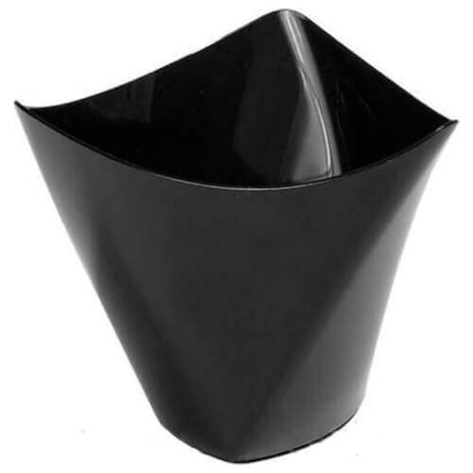 Μπωλ Τρίπλευρο Μαύρο 200cc ΟΕΜ 50τμχ