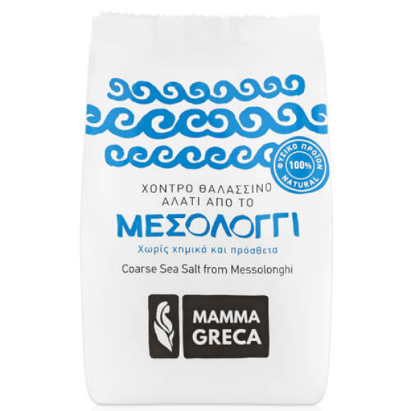 Αλάτι Μεσολογγίου Χονδρό MAMMA GRECA 400gr