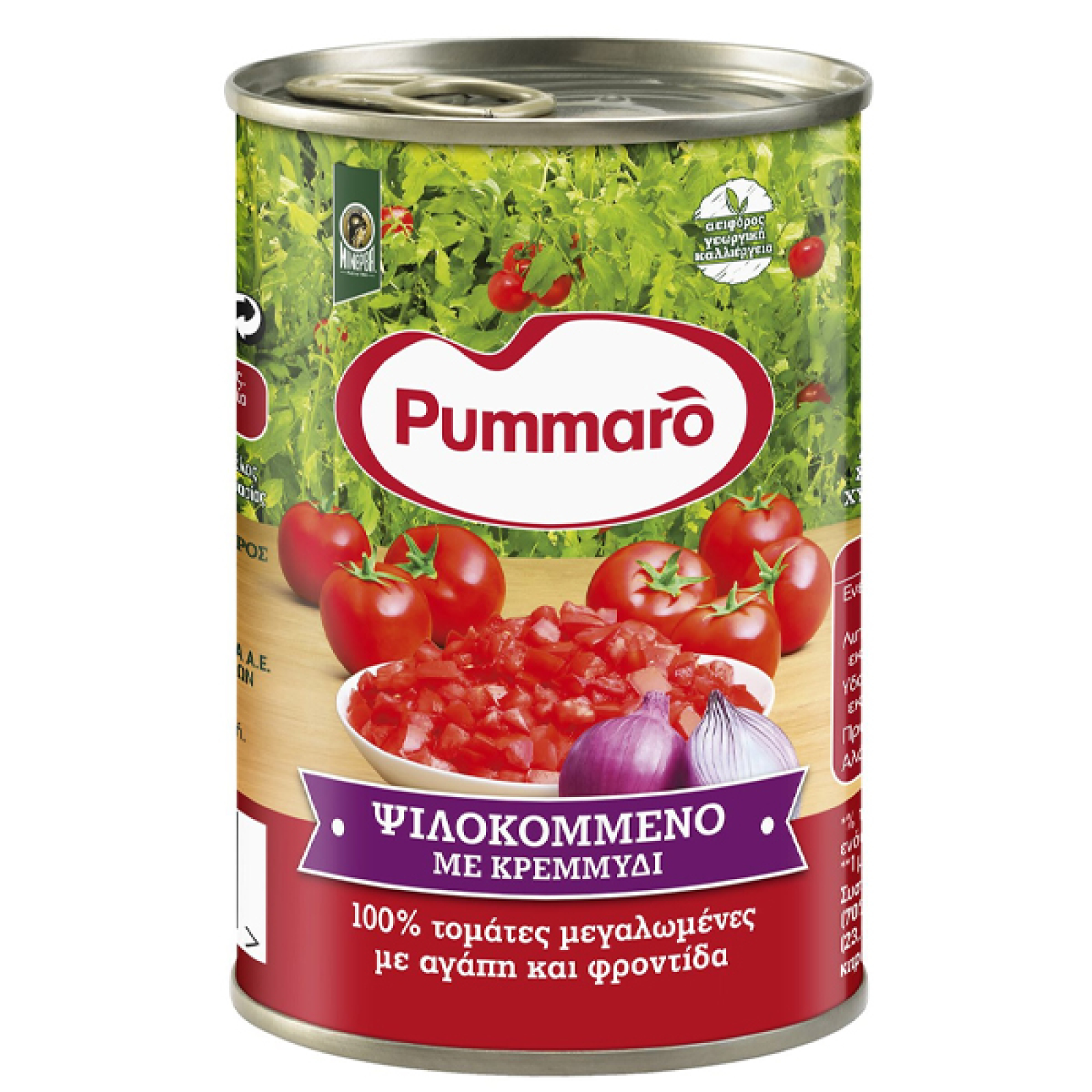 Τοματάκι Ψιλοκομμένο με Κρεμμύδι PUMMARO 400gr