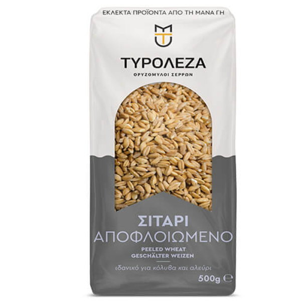 Σιτάρι Αποφλοιωμένο ΤΥΡΟΛΕΖΑ 500gr