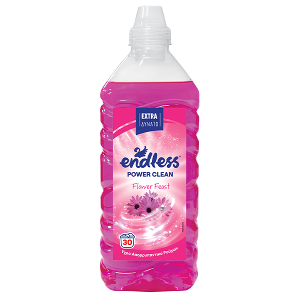 Απορυπαντικό ρούχων power clean/μωβ ENDLESS 1,85lt