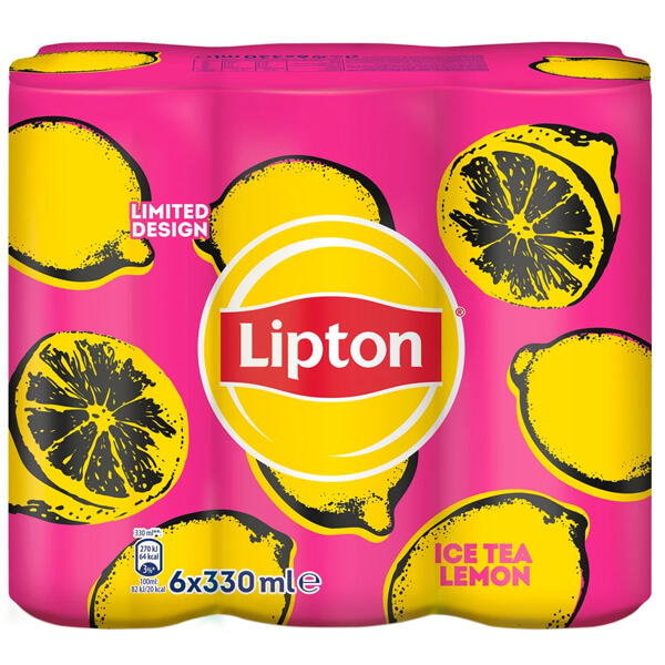 Κρύο Τσάι Λεμόνι LIPTON 6x330ml