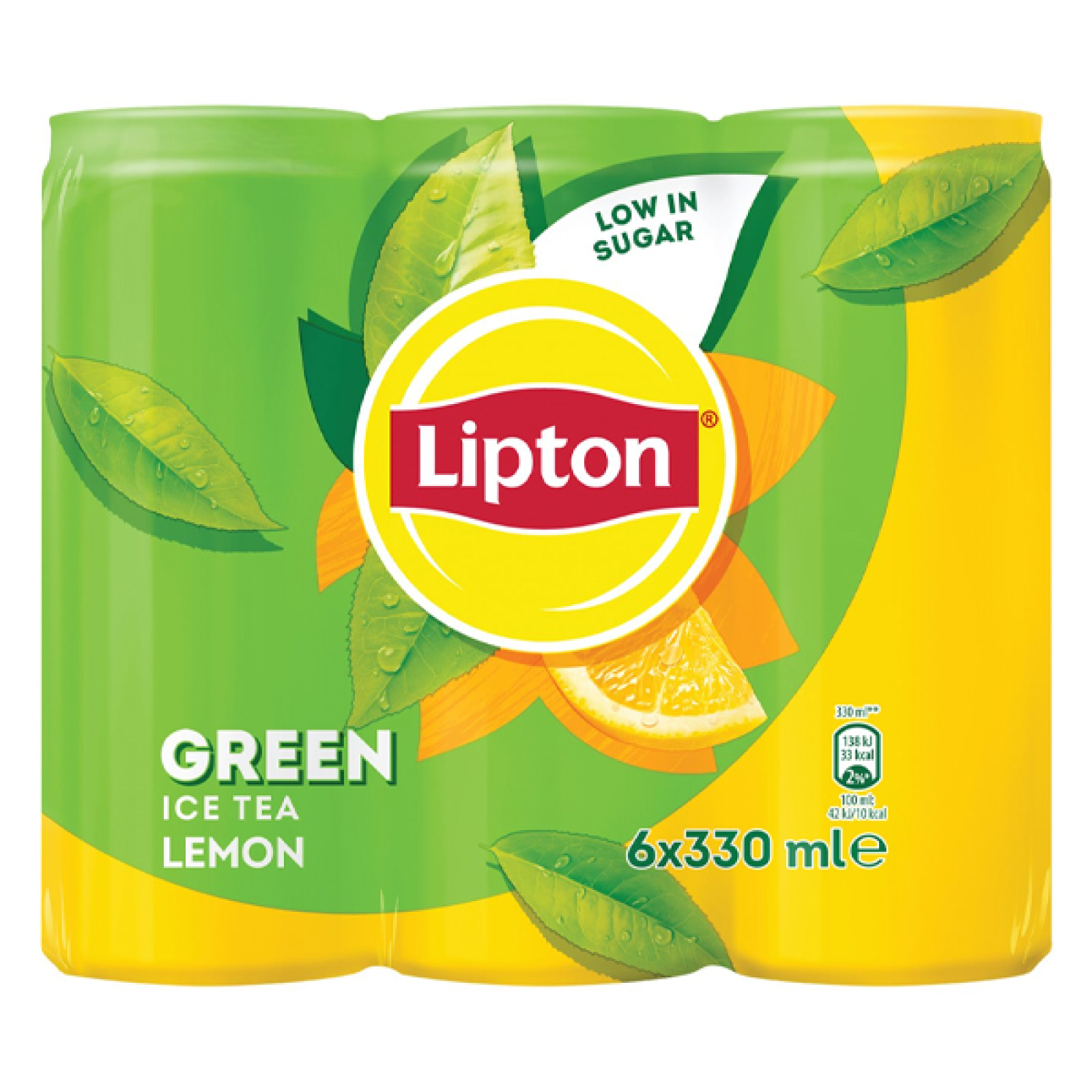 Κρύο Τσάι Πράσινο με Λεμόνι LIPTON 6x330ml