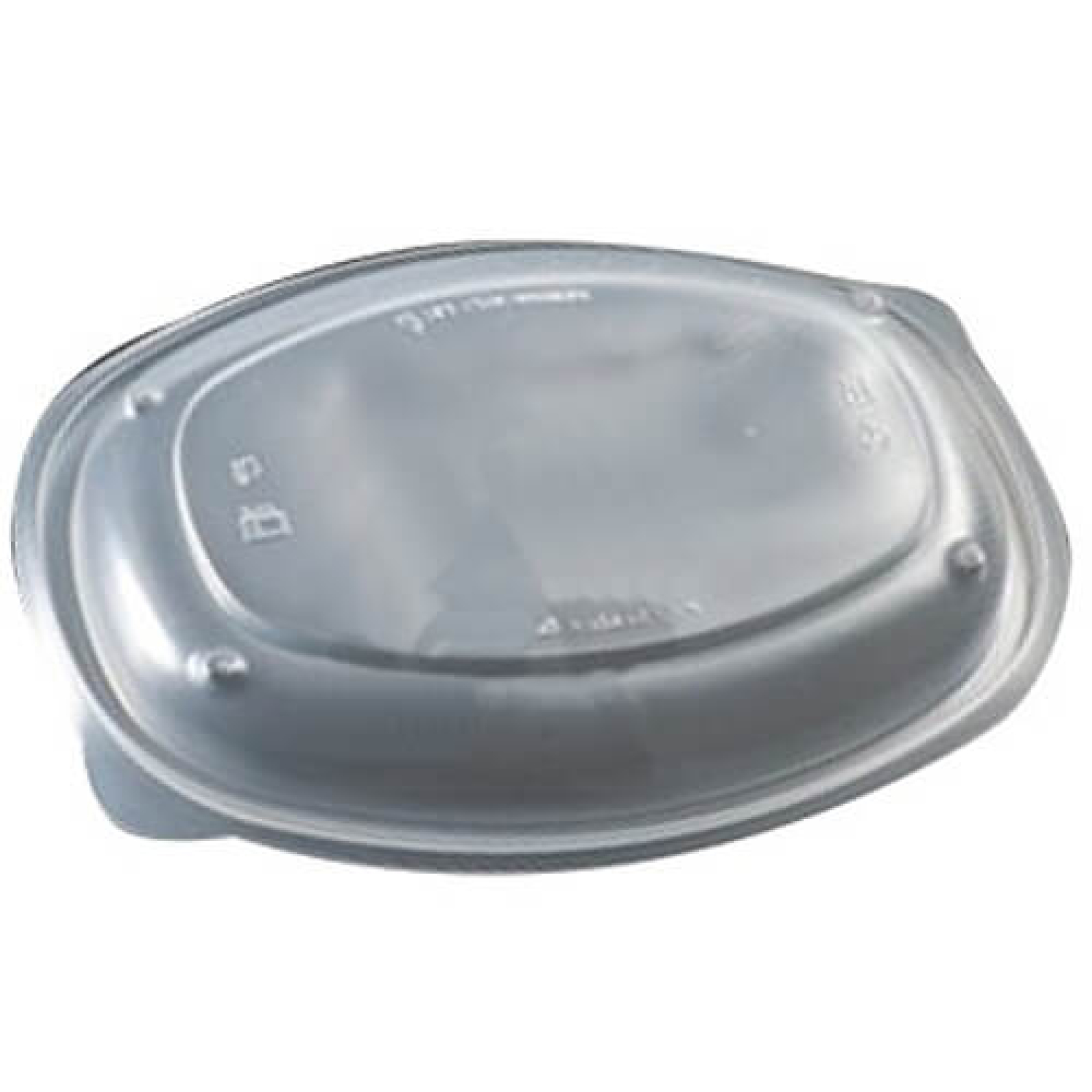 Καπάκι για Σκεύος Μικροκυμάτων Οβάλ 750/900/950ml MH-021 ΟΕΜ 50τμχ