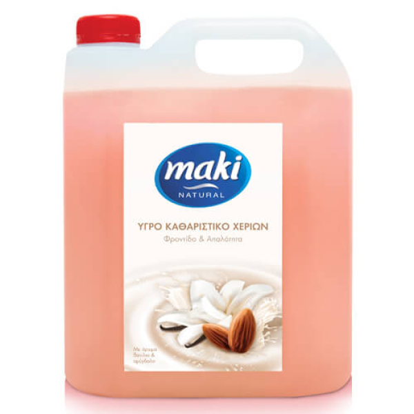 Κρεμοσάπουνο Βανίλια και Αμύγδαλο ΜΑΚΙ 4lt