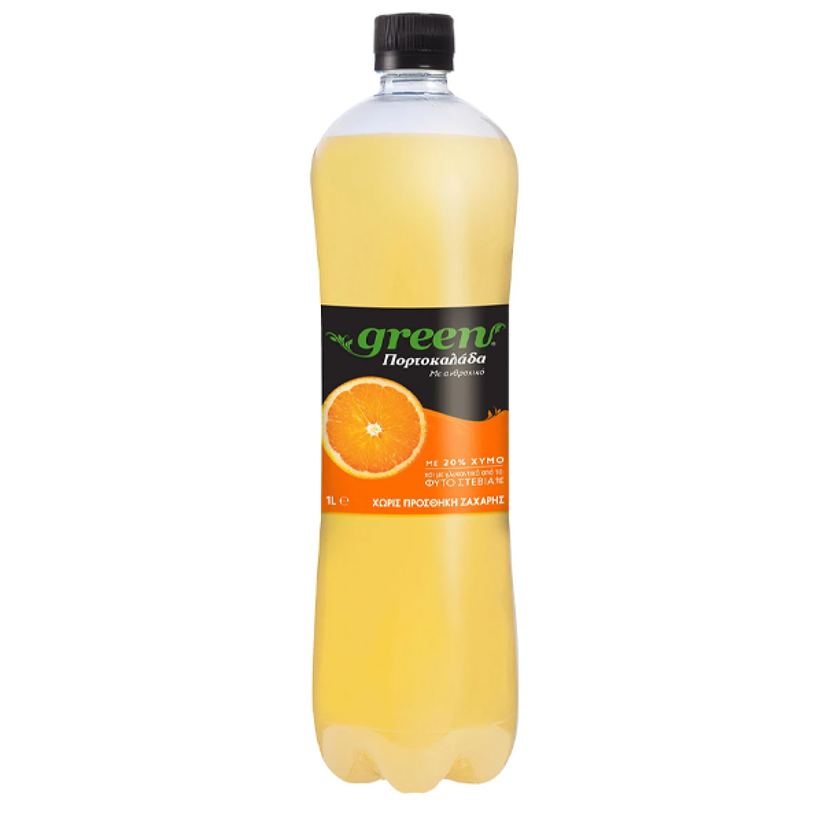 Αναψυκτικό Πορτοκαλάδα GREEN 1,5lt
