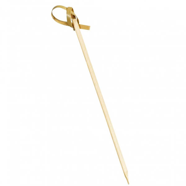 Ξυλάκι με Φιόγκο για Τρόφημα 9cm ΟΕΜ 100τμχ