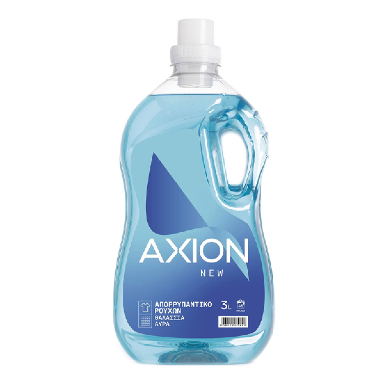 Υγρό πλυντηρίου θαλάσσια αύρα (45μεζ) AXION 3lt