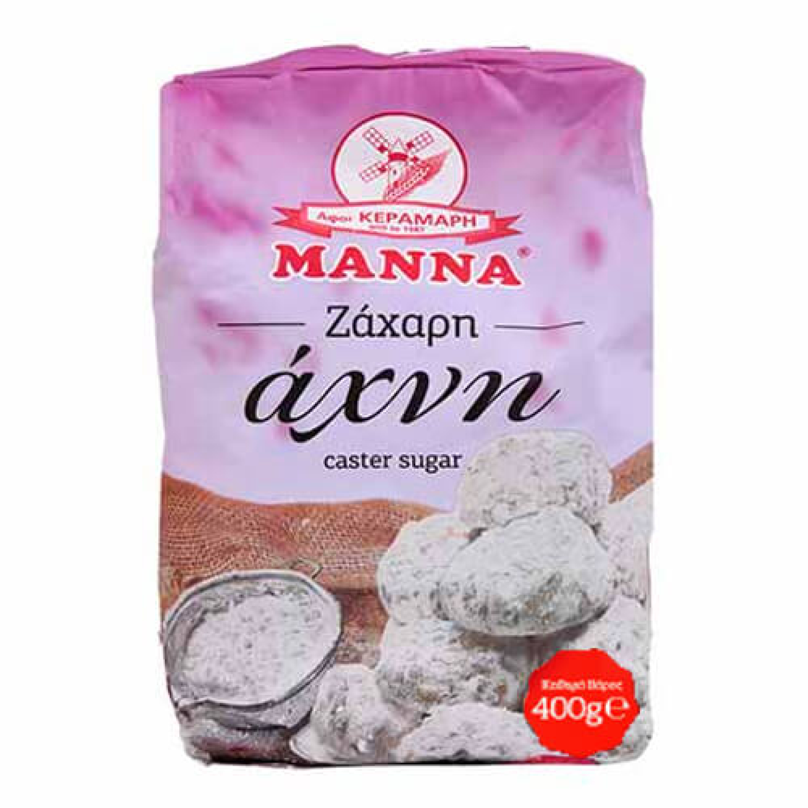 Ζάχαρη Άχνη ΑΛΕΥΡΙ ΜΑΝΝΑ 400gr